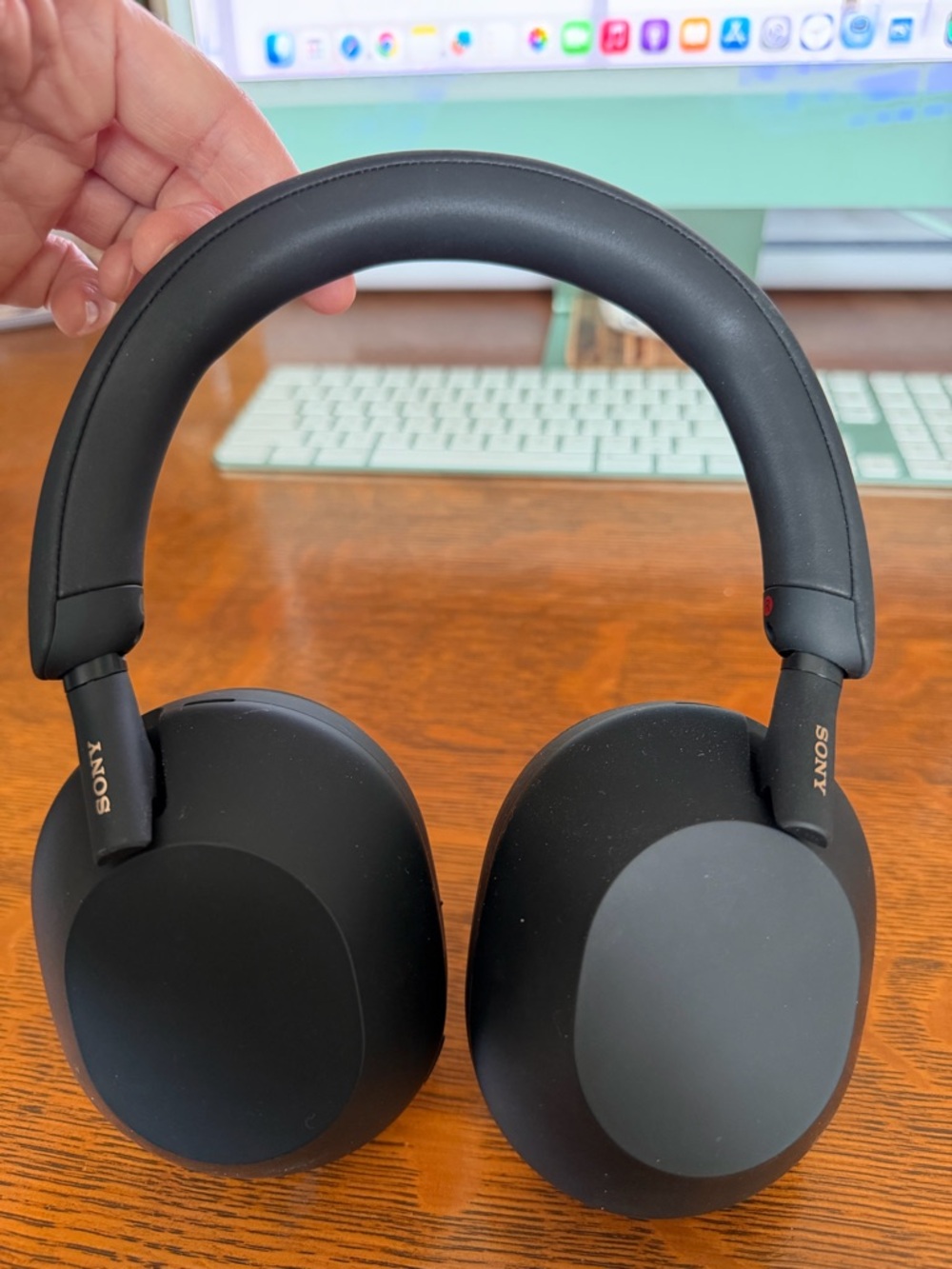 Sony Black Wireless Over-Ear Headphones with Noise-Canceling